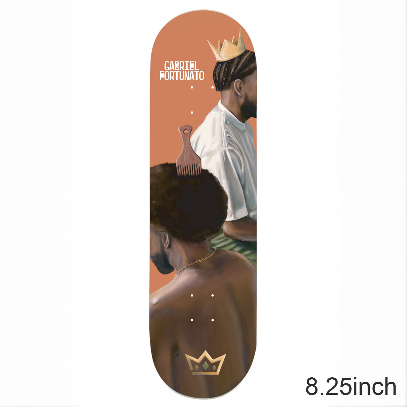 King Skateboards Gabriel Fortunato "AFRO" Board 8.25