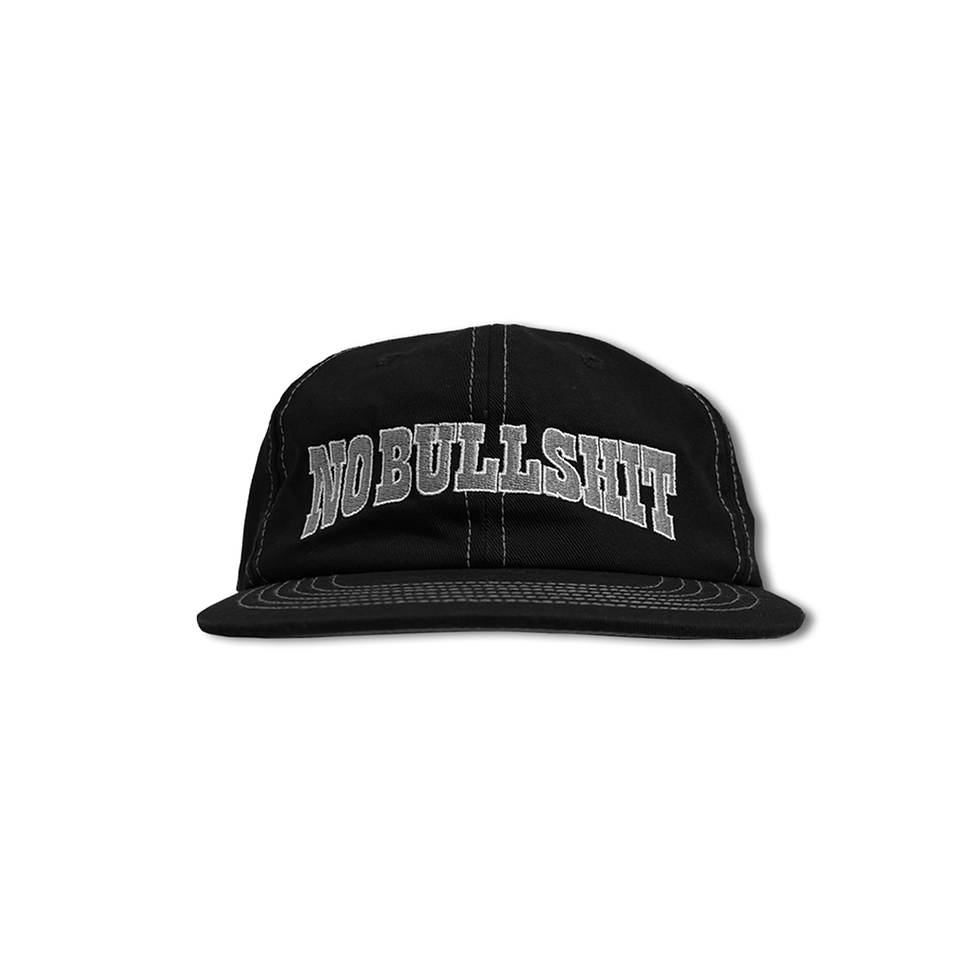 DAMAGE NO BS 6 Panel Cap Black