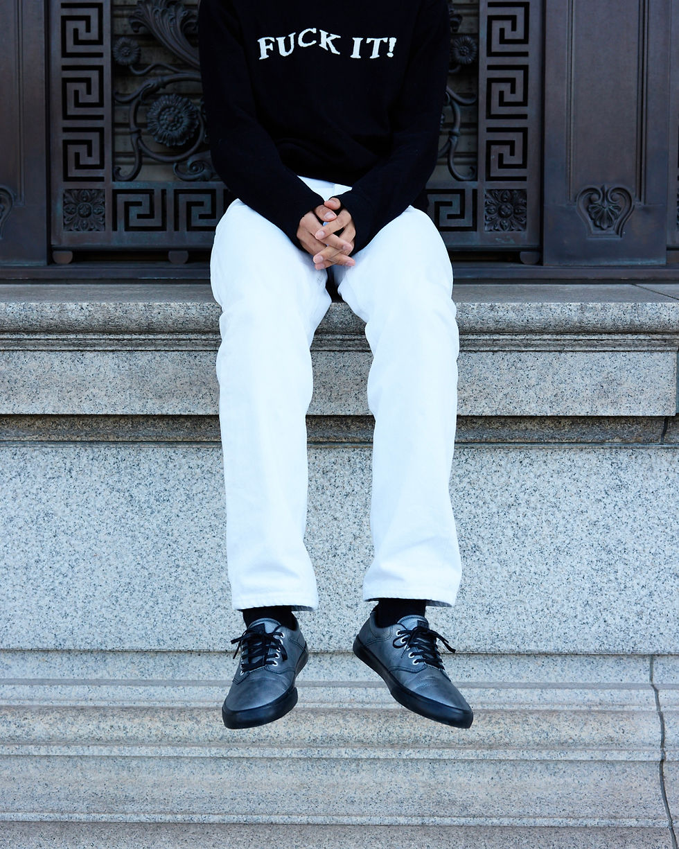 サムネイル： GRAVIS SKATEBOARDING FILTER LEATHER METAL/BLACK