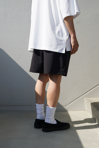 FAKIE STANCE Draw Cord Shorts BLK LLサイズ FAKIE STANCE DRAW CORD SHORT PANTS BLACK | GRAVITY FUKUOKA