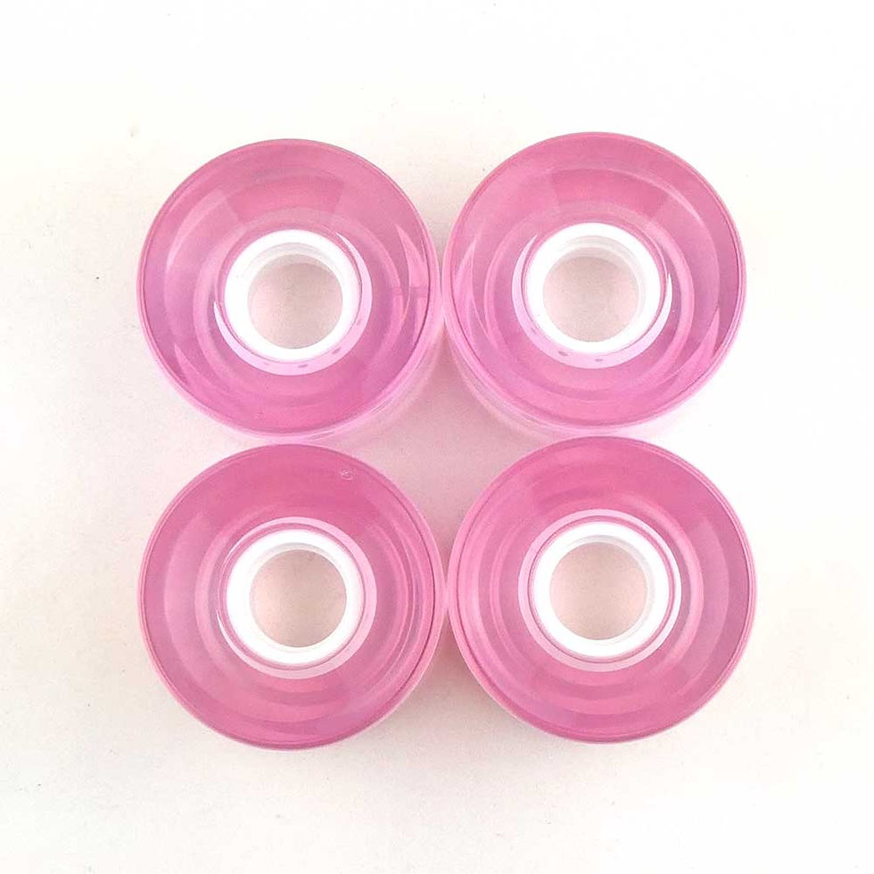 Thumbnail: CRUISER WHEEL CLEAR LIGHT PINK 60mm 78A