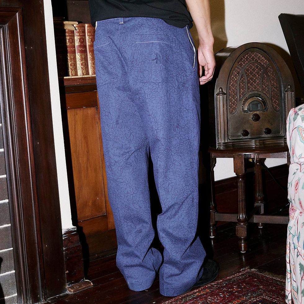 サムネイル： PASSPORT Scribblegum Leagues Club Pant Navy