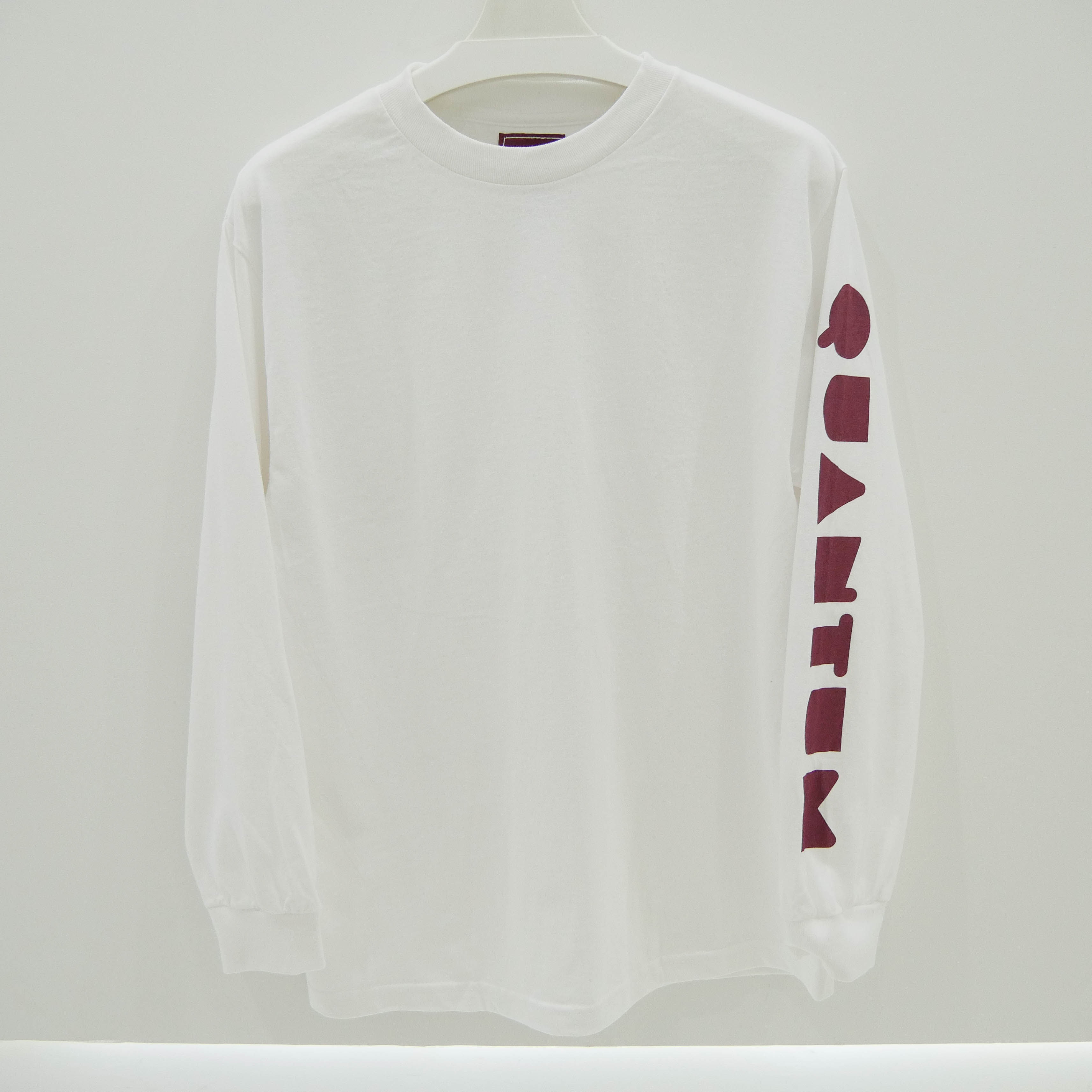 QUANTUM GOODS L/S TEE WHITE