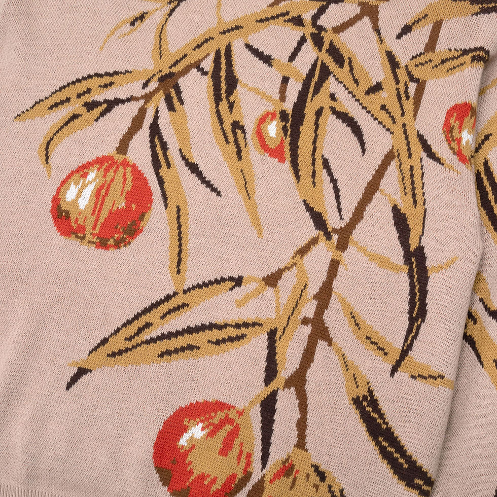 サムネイル： PASSPORT Quandong Knit Sweater SAND