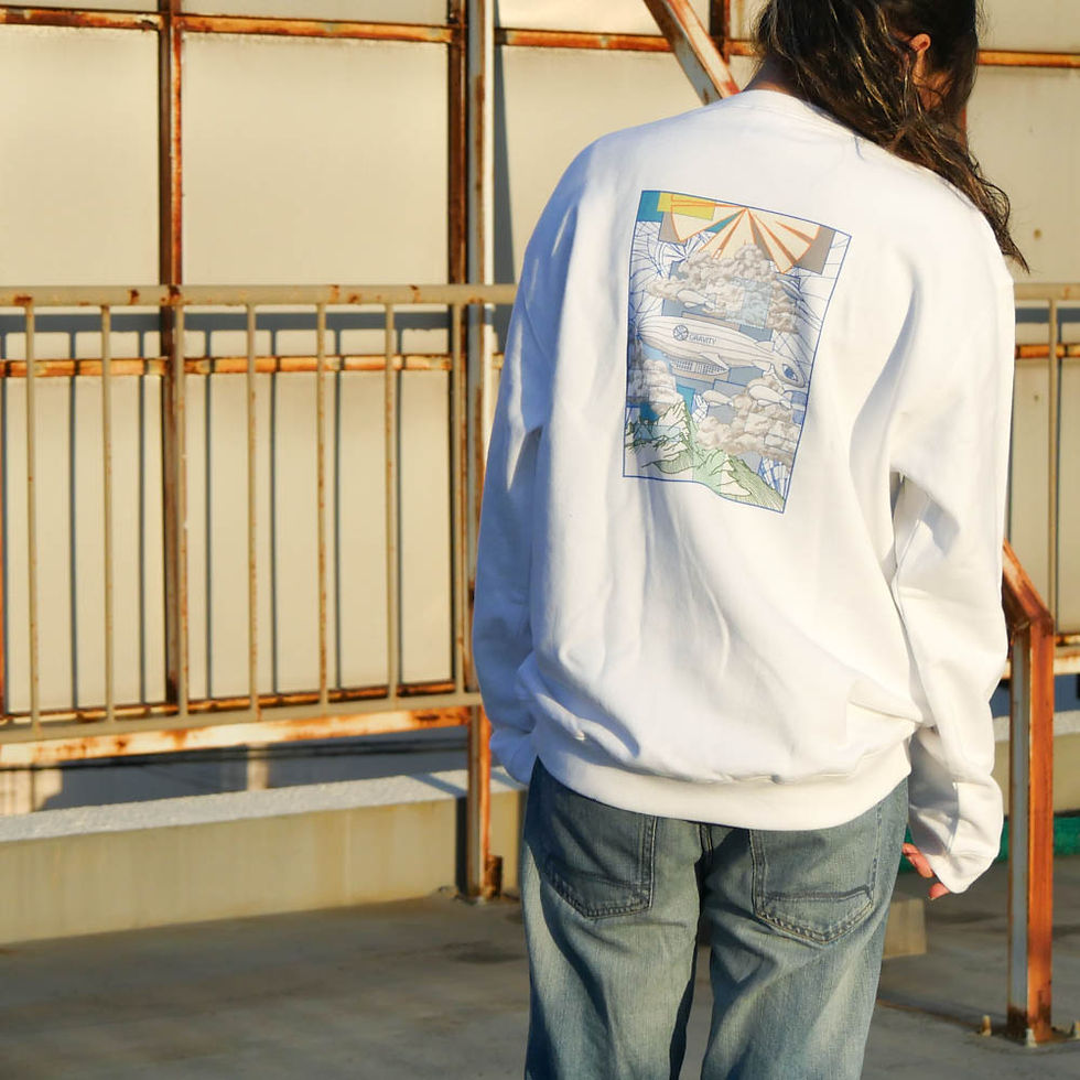 サムネイル： GRAVITY ORIGINAL SPACESHIP Sweatshirt