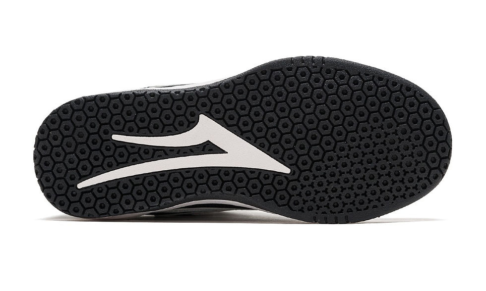 サムネイル： LAKAI BRIGHTON KIDS BLACK/WHITE SUEDE