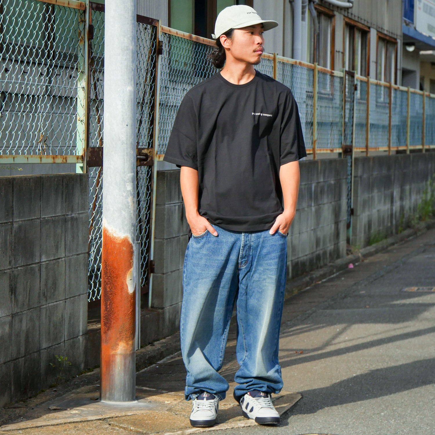 POP TRADING COMPANY DRS Arch Pant Washed Denim | GRAVITY FUKUOKA
