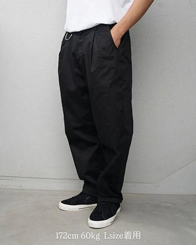 Fakie Stance D-50 Chino Stretch Pants BLACK | GRAVITY FUKUOKA