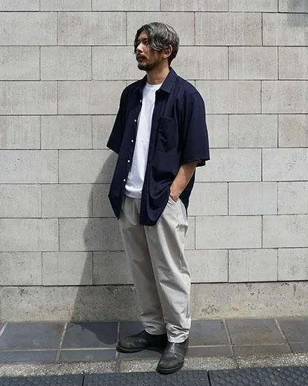 サムネイル： FAKIE STANCE WAFFLE MESH SHIRT NAVY