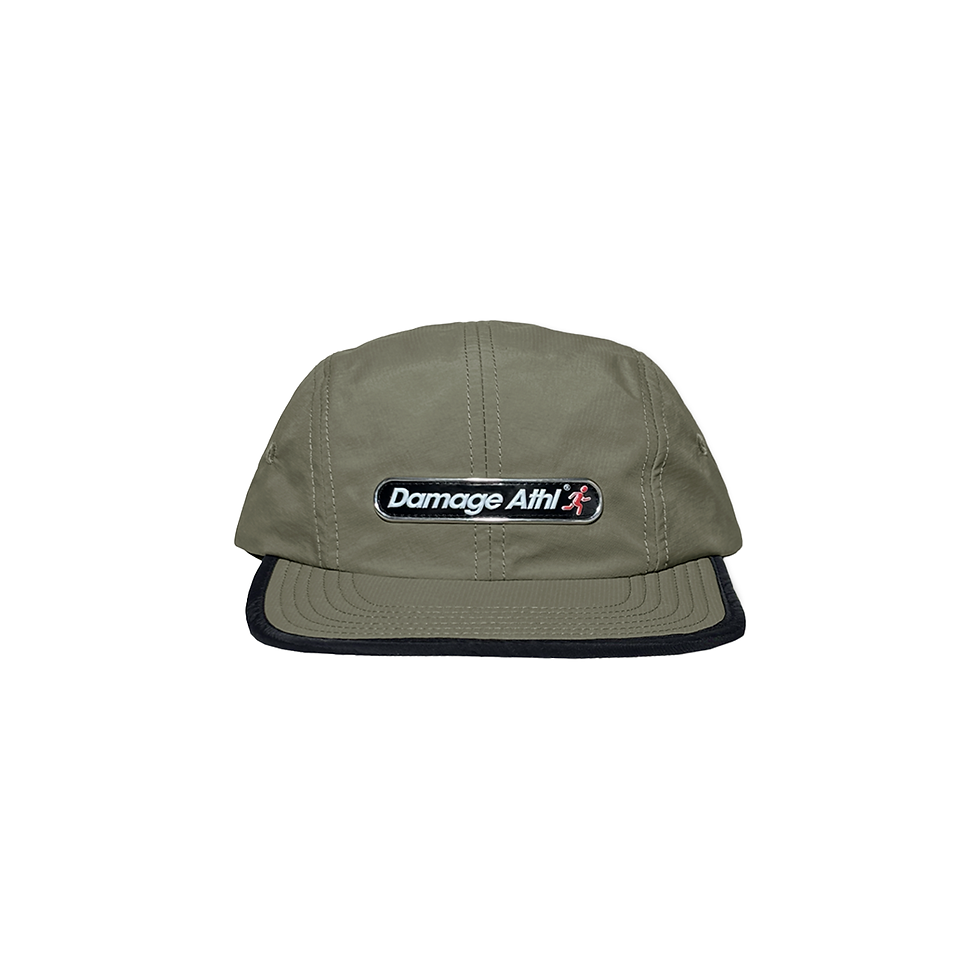 DAMAGE Tundra 4 Panel Cap Army Green