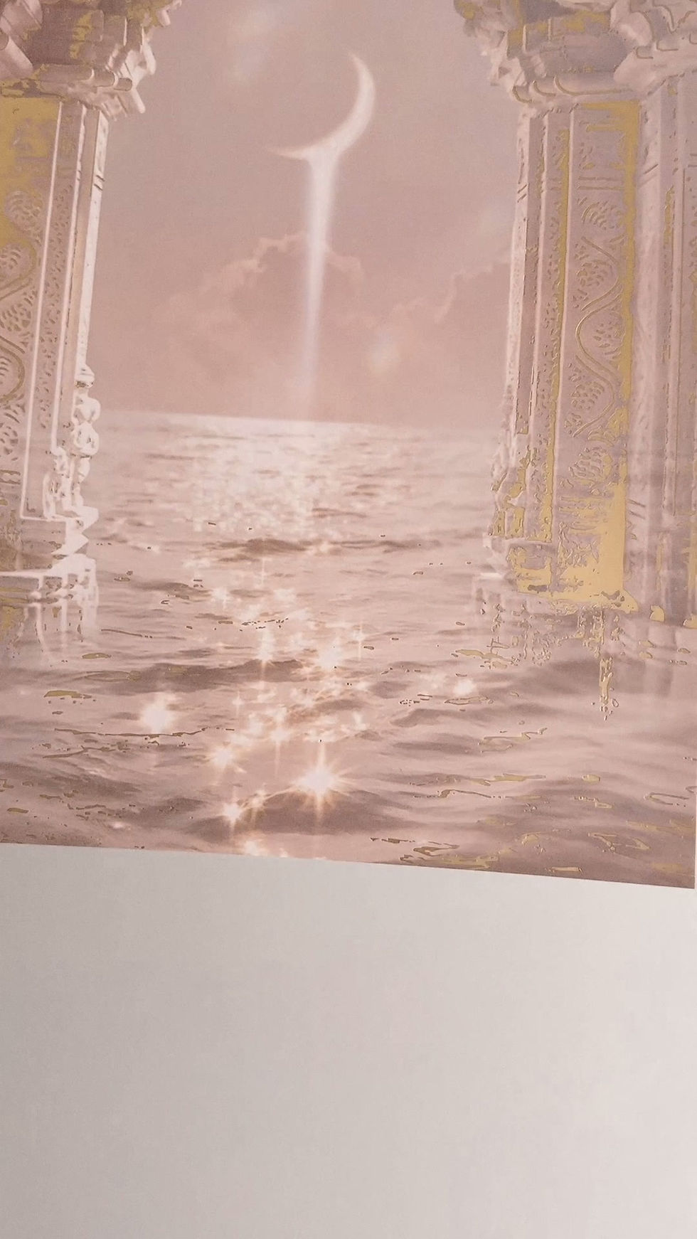 Thumbnail: Luna Portal Gold Foil Print