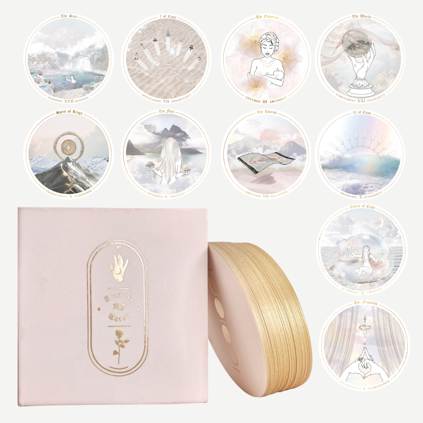 新品　未開封　正規品　accurate af tarot Accurate AF Tarot Deck | Prism + Fleur