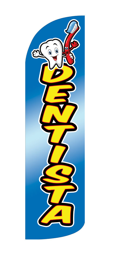 FMF-951 DENTISTA WINDLESS FLAG