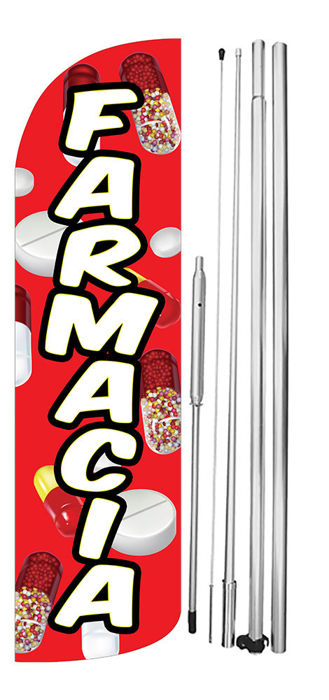 Thumbnail: FMF-1104 FARMACIA WINDLESS FLAG