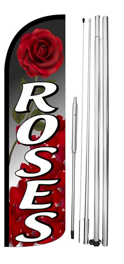Thumbnail: FMF-1350 ROSES WINDLESS FLAG