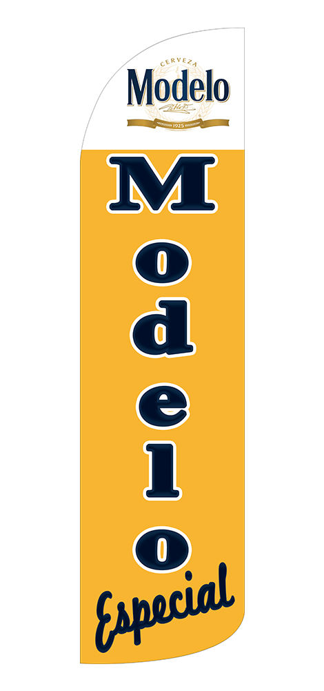 FMF-301 CERVEZA MODELO ESPECIAL WINDLESS FLAG