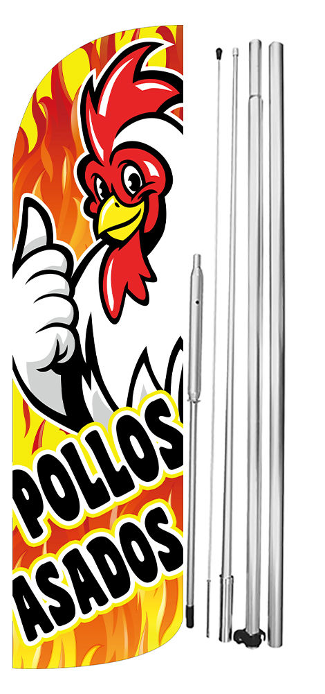 Thumbnail: FMF- 845 POLLOS ASADOS WINDLESS FLAG