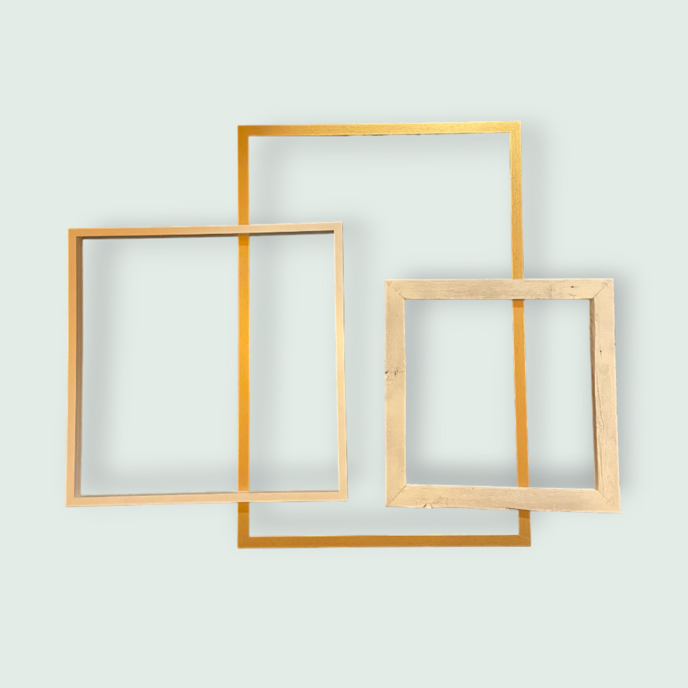 diverse Bilderrahmen zum Durchschauen