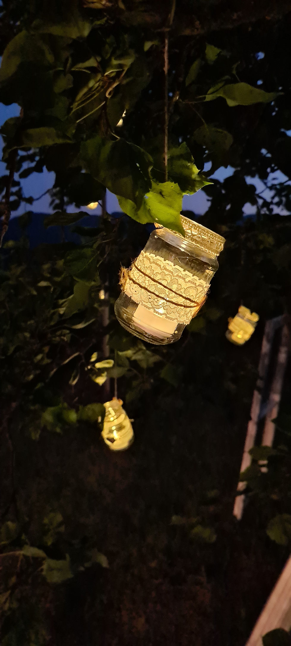 Miniaturbild: Dekoglas zum Aufhängen