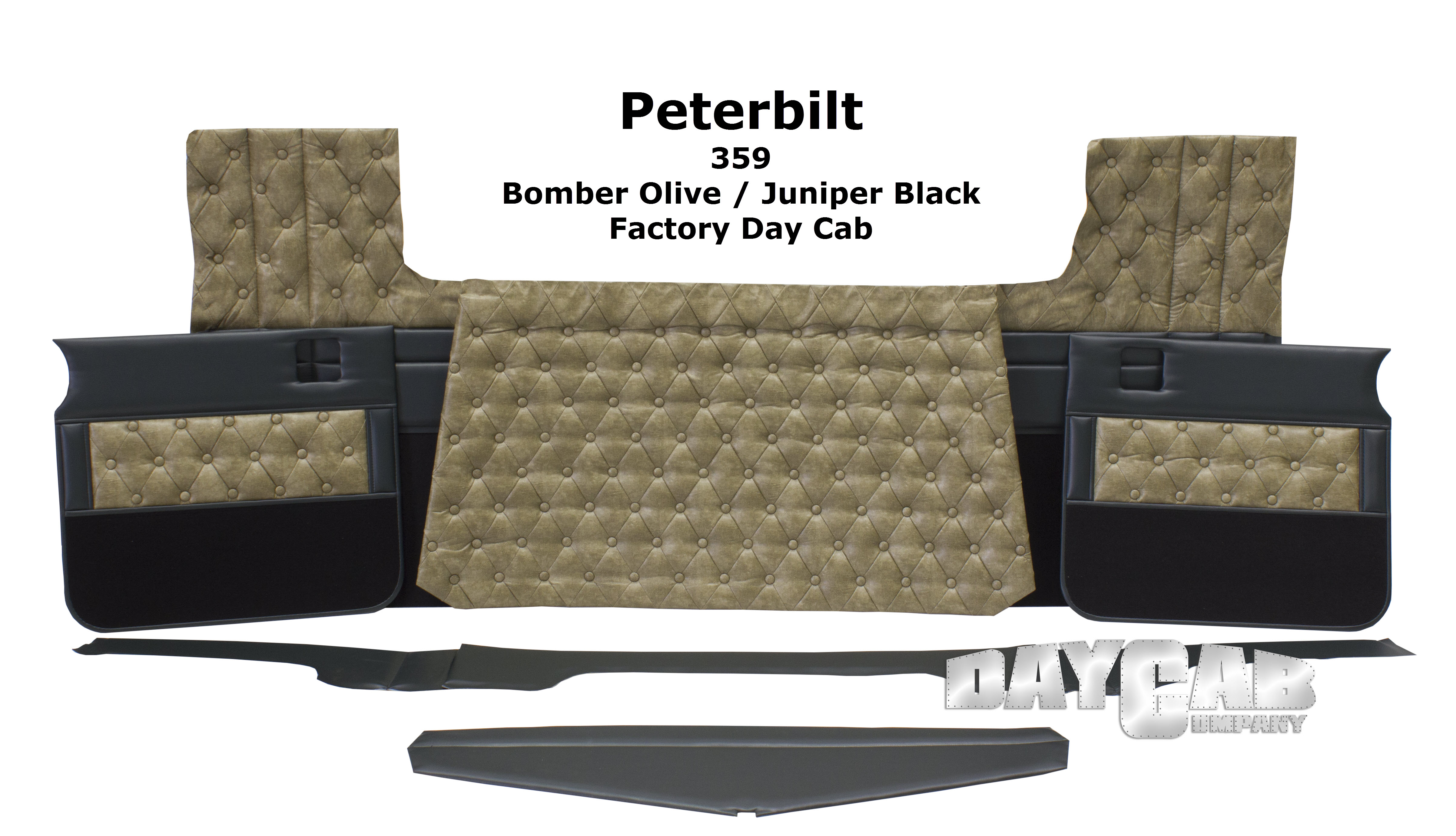 Peterbilt Kenworth Day Cab Upholstery Kits Interior