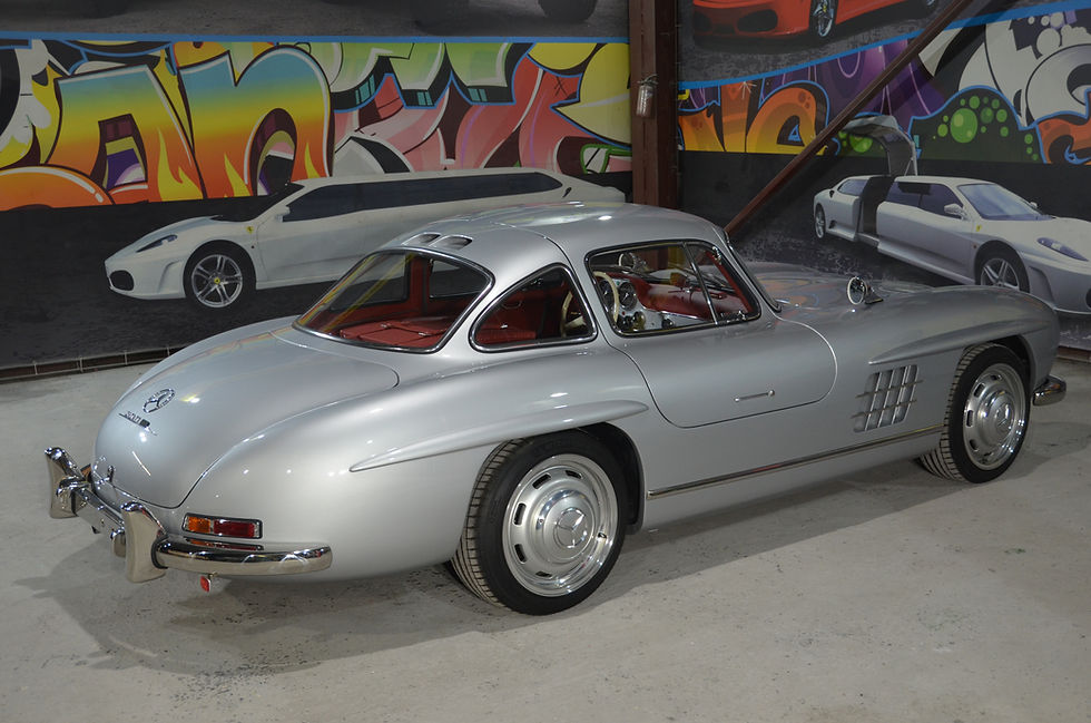 Thumbnail: Chrome moldings for the side rubber seals of the windows, left and right.