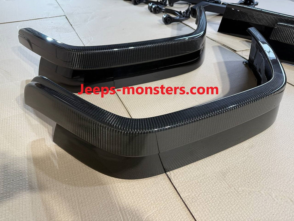 Thumbnail: original Gelendvagen 4x4 carbon arch extenders