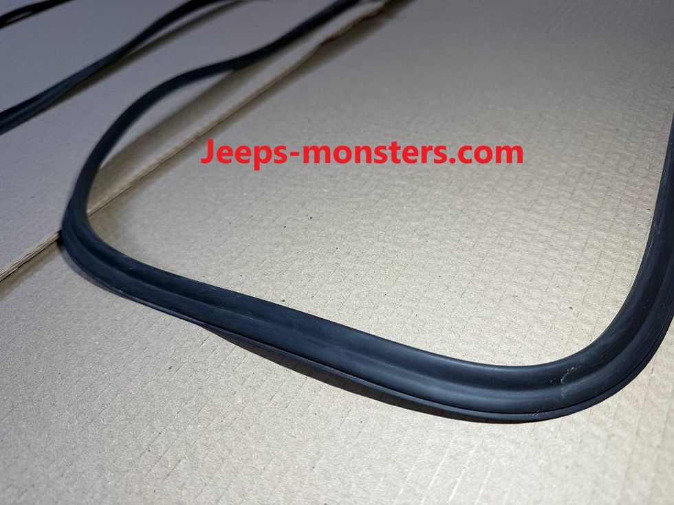 Thumbnail: Rubber seal for the side removable window, inner, left and right.