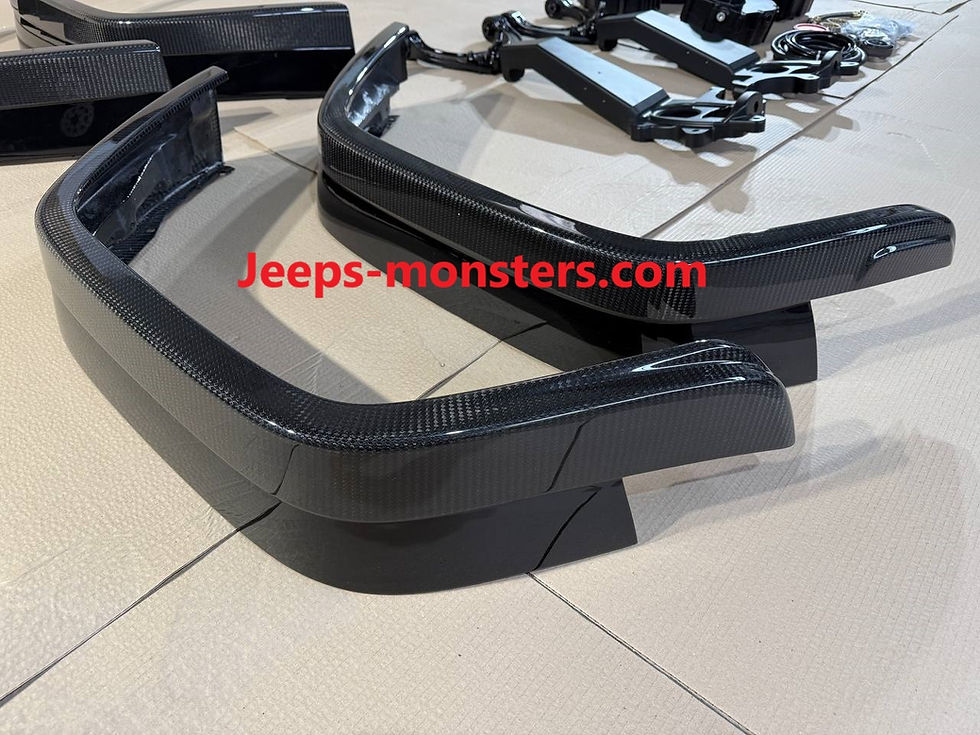 Thumbnail: original Gelendvagen 4x4 carbon arch extenders