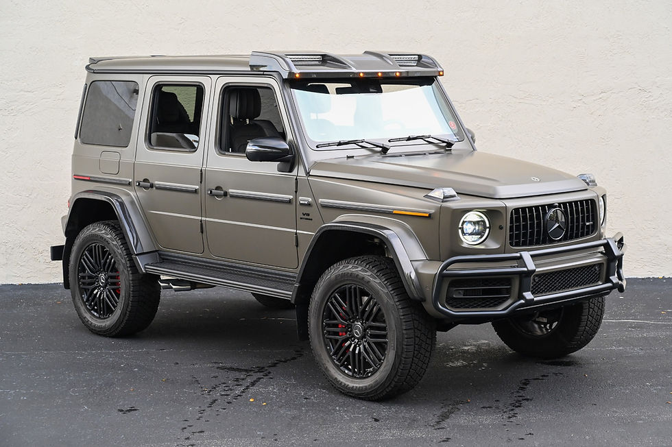 Thumbnail: original Gelendvagen 4x4 carbon arch extenders