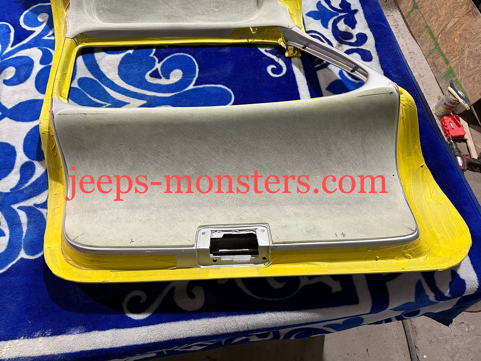 Thumbnail: Interior door panels 4 pieces. 300SL
