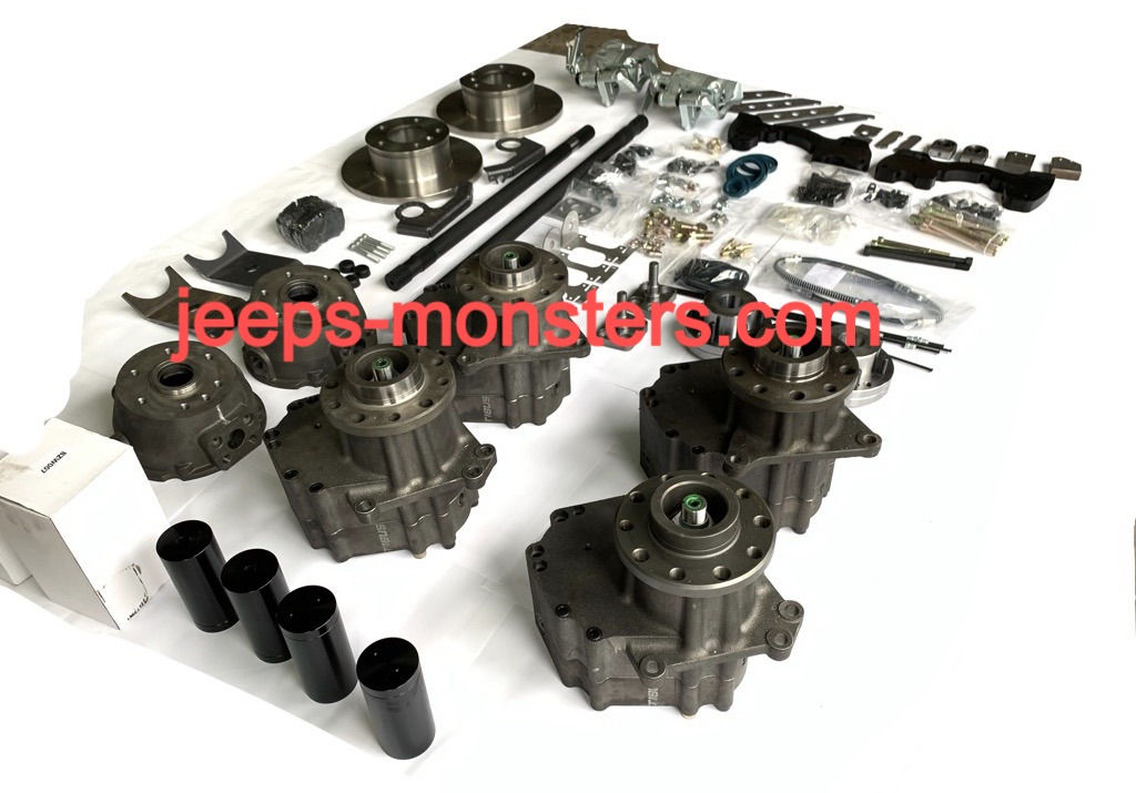 Portals for Gelendvagen made in Germany, "TIBUS" W463 1990-2018.