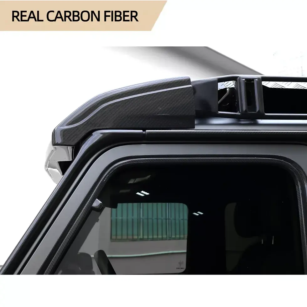 Thumbnail: roof spoiler for Gelendvagen 4x4, carbon.