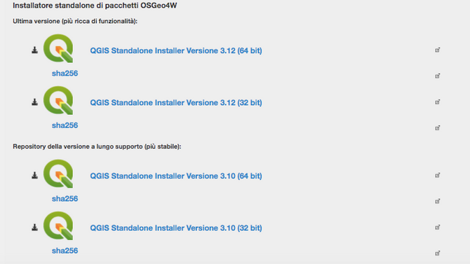 Quale versione di QGIS installare per iniziare da zero?