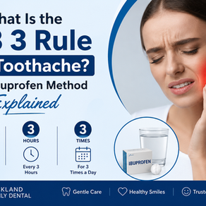 What Is the 3 3 3 Rule for Toothache? The Ibuprofen Method Explained