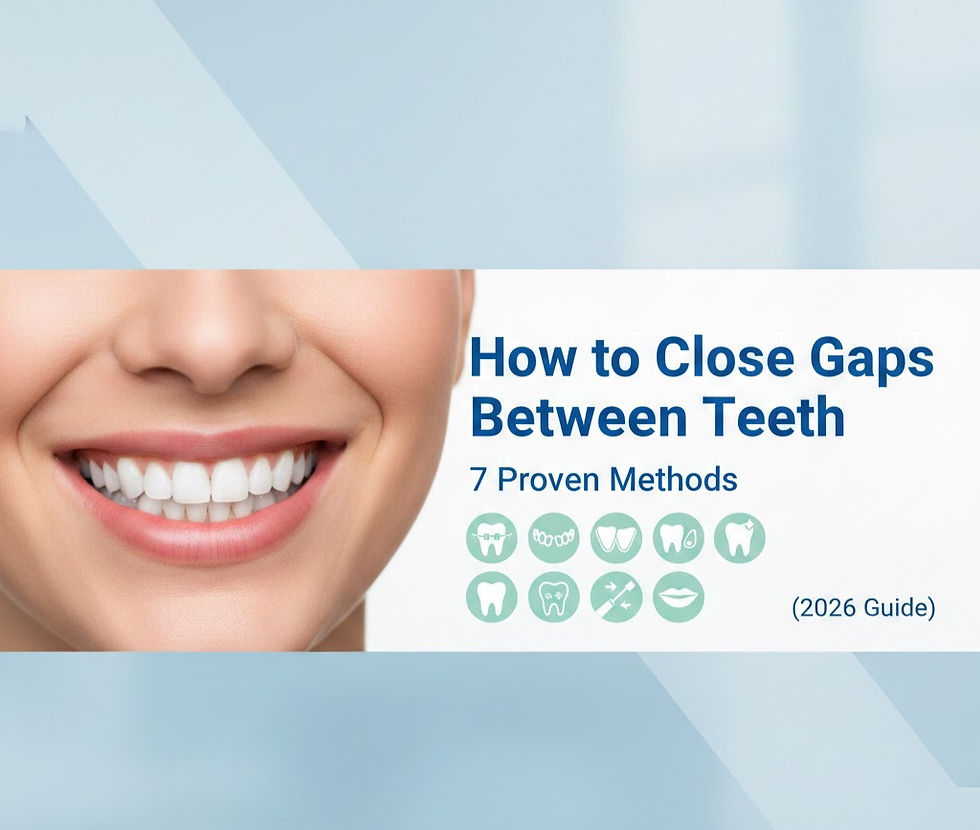 How to Close Gaps Between Teeth: 7 Proven Methods