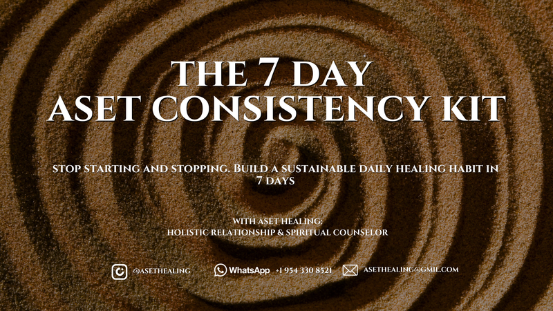 The 7 Day Aset Consistency Kit