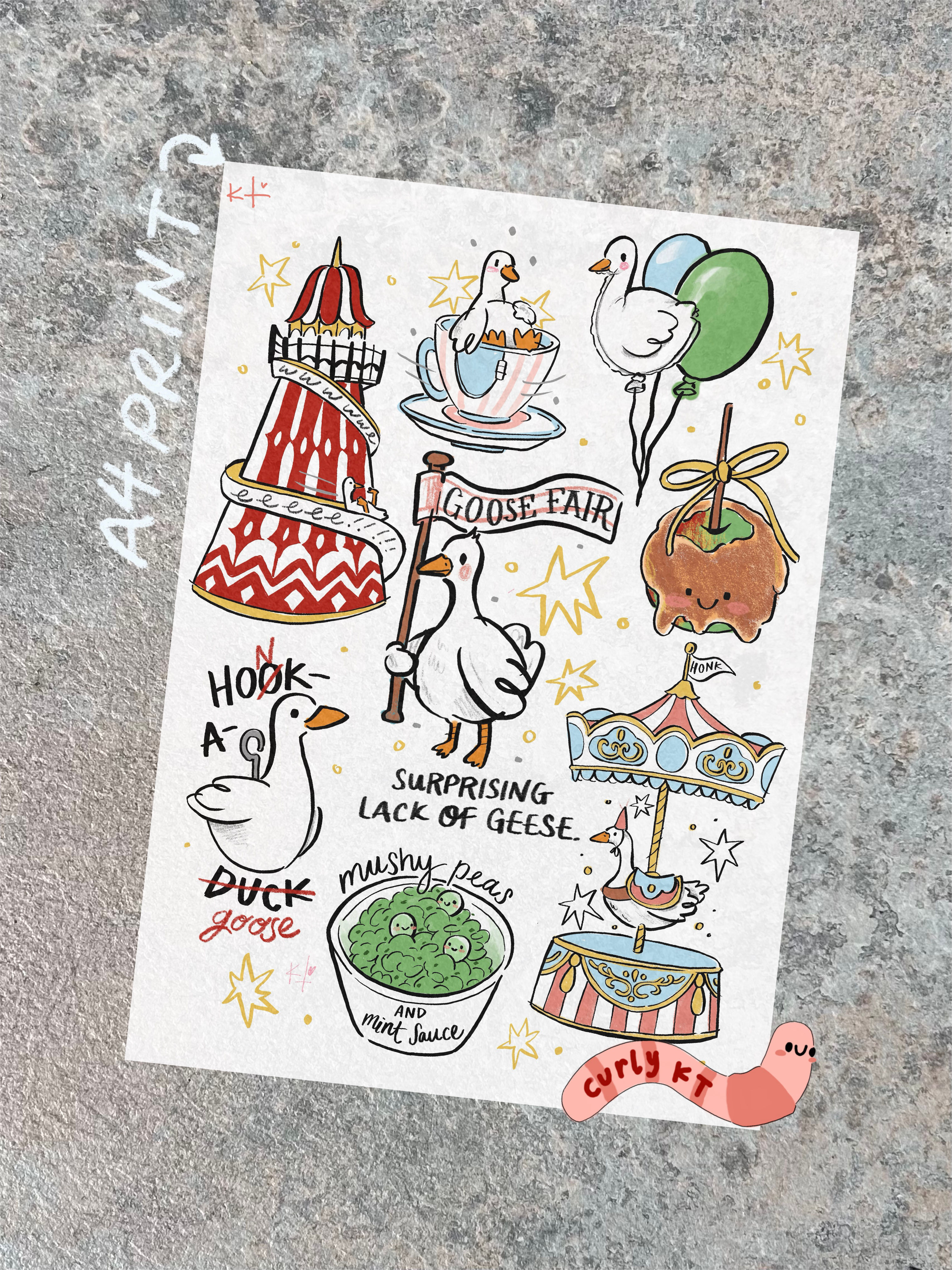 Goose Fair Print