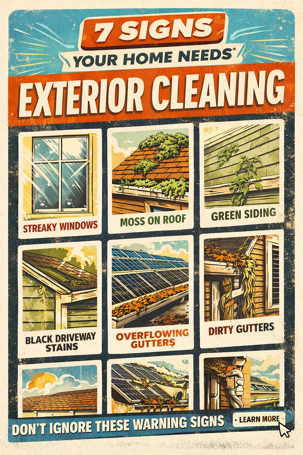 7 Signs Your Home’s Exterior in Redmond Needs Cleaning