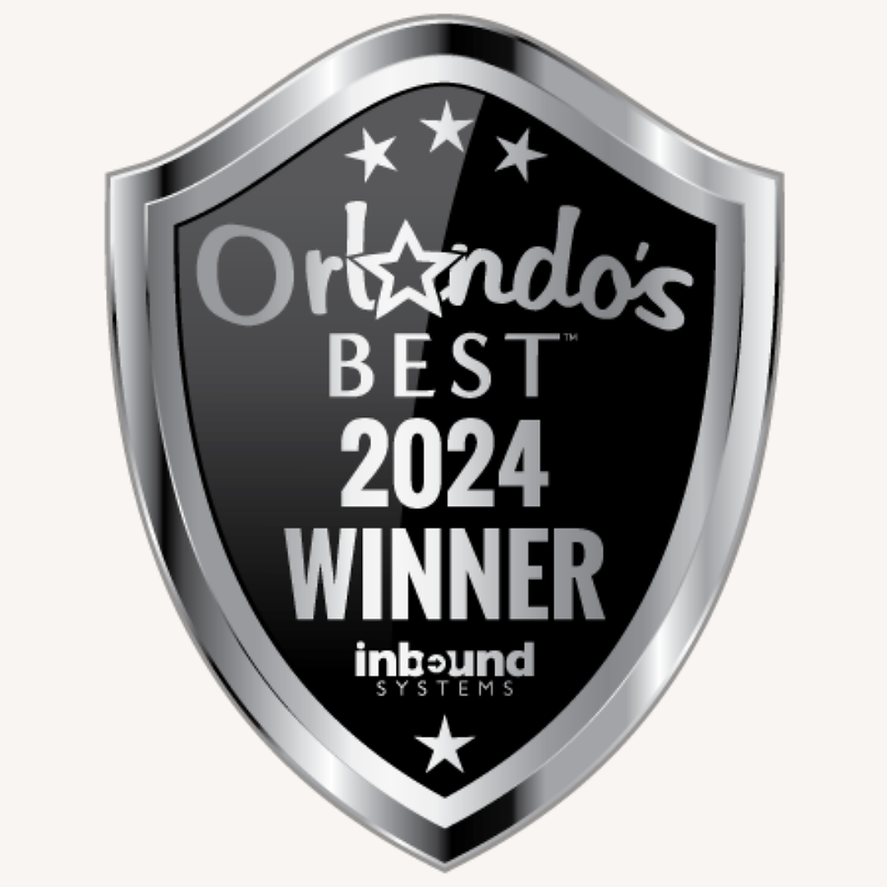 Orlando’s best bridal shop silver winner 2024