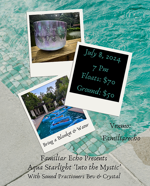 Aqua Starlight Flyer for July 8, 2024 at 7pm