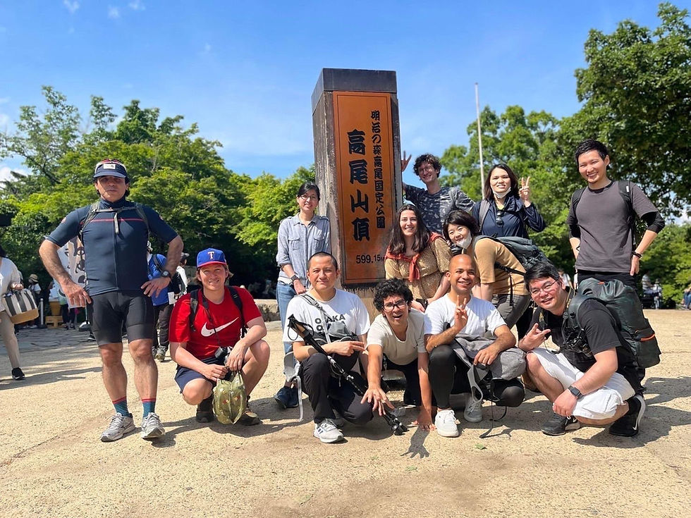 Mt. Takao hiking with OUIAA