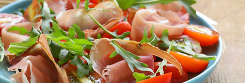 Salade au jambon