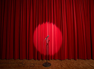 Microphone On Stage