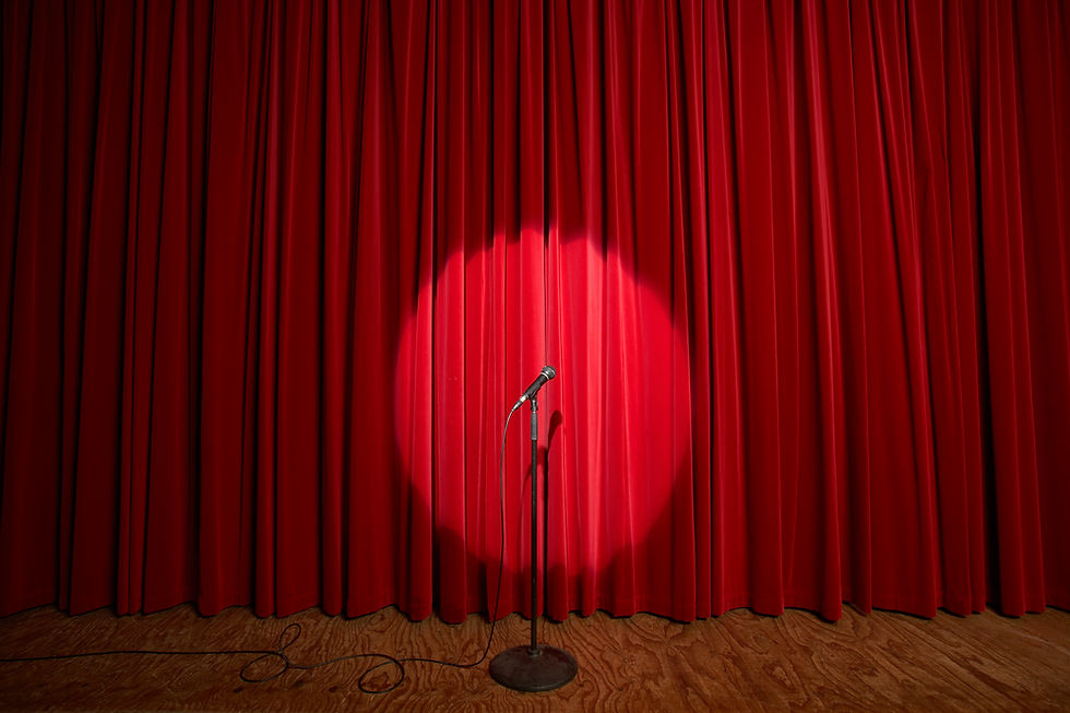 Microphone On Stage