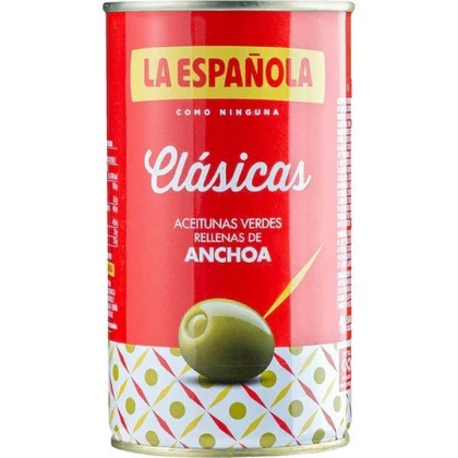 Olives Vertes Farcies à l’Anchois LA ESPAÑOLA