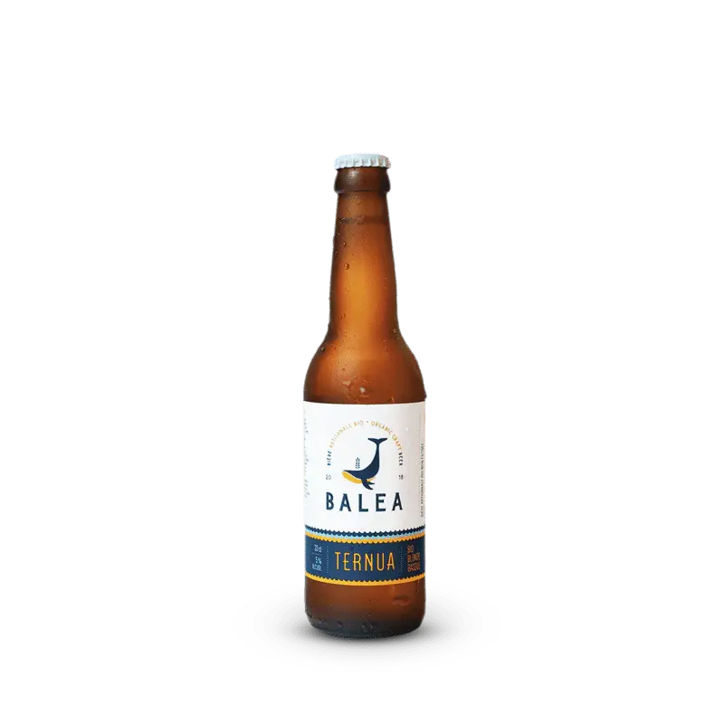 Bière Blonde Bio BALEA Ternua – 5 % vol.