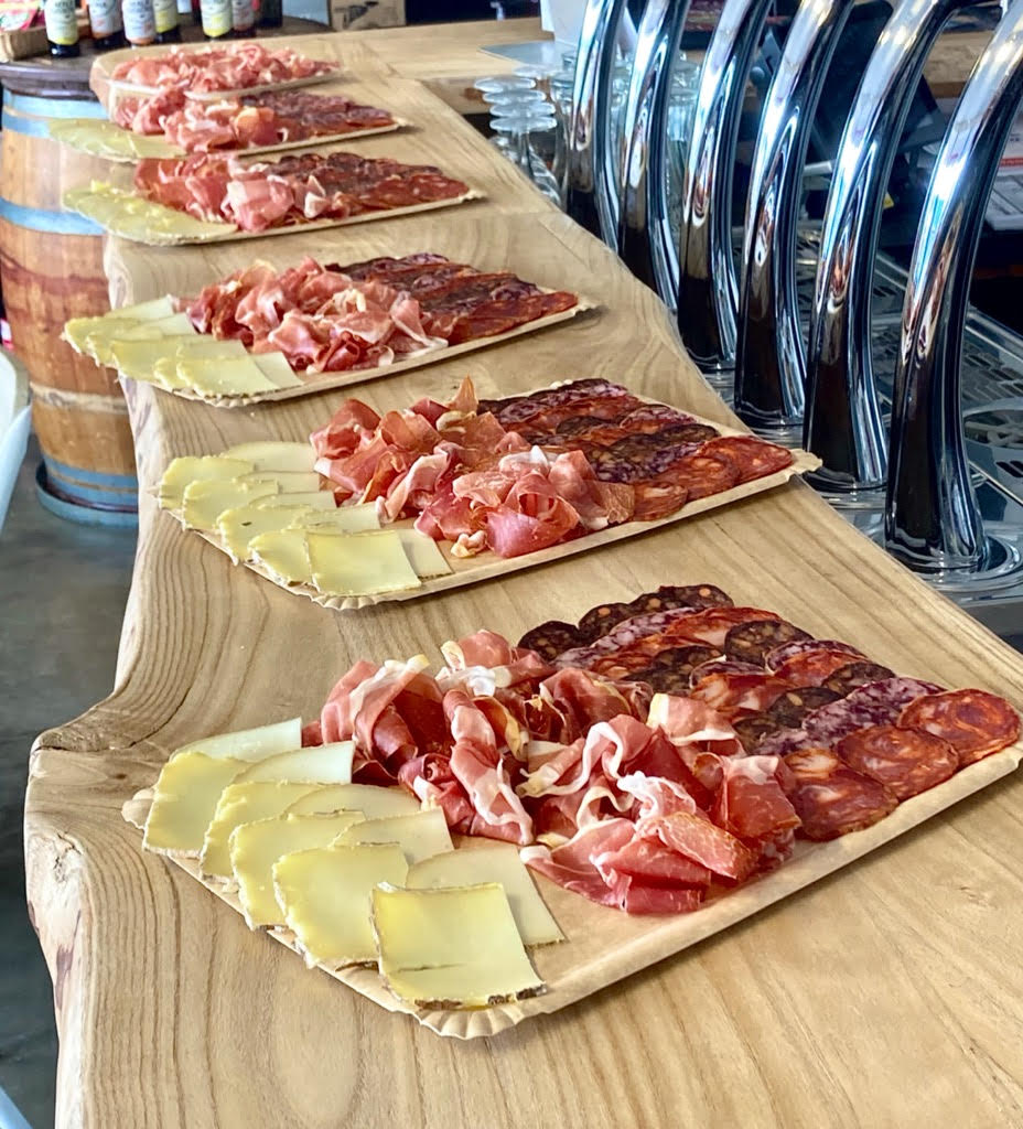 Arranged Food and Objects