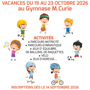 Stage Multi-Sports 4-8 ans / Octobre 2026