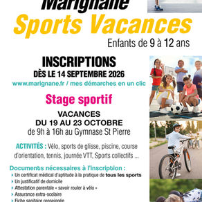 Stage sportif - Vacances
