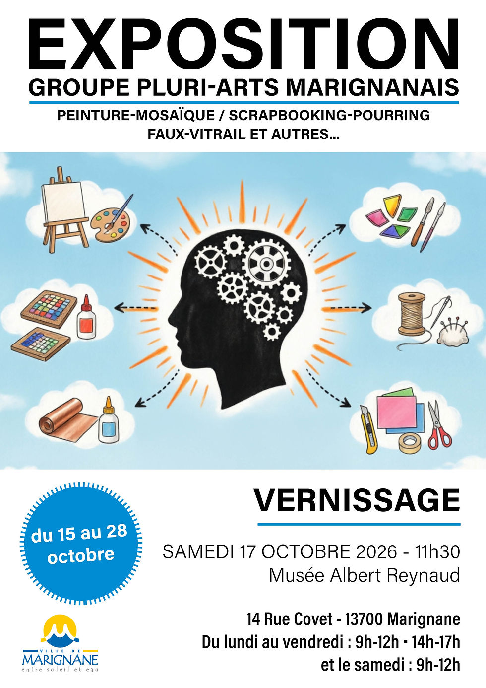 Exposition Peinture/Mosaïque/ScrapBooking...